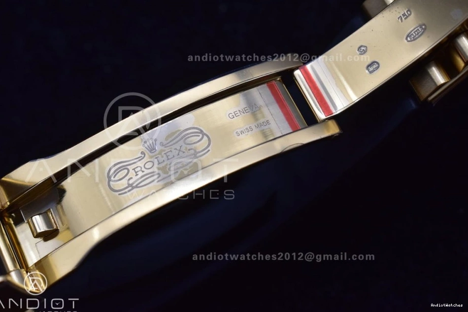 SA Daytona 116518 Oysterflex Reliable Rubber Strap Dial Best on Edition Lume 764 YG BTF 1:1 0323